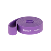 TPE mankštos juosta - Power Band PT-4, violetinė 20-45 kg REBEL ACTIVE