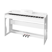 Kruger&Matz KMDP-135 skaitmeninis pianinas, blizgiai baltas