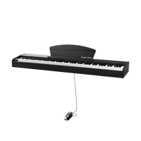 Kruger&Matz KMDP-45 skaitmeninis pianinas, matinės juodos spalvos
