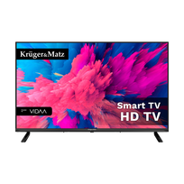 Kruger&Matz 32 colių HD išmanusis DVB-T2/S2 H.265 Hevc televizorius