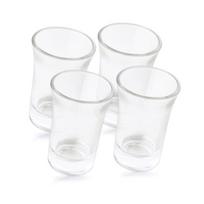 4pcs Shot Glasses with Heavy Base Set 50ml Whiskey Wine Glasses Clear Shatterproof Drinking Cup for Vodka Tequila Bar 1