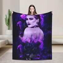 Super minkštas pledas kelionėms lėktuvu Rhea Ripley Pro Wrestling Mesti pledą Flanelinis lovatiesė svetainei Sofos lovos užvalkalas 40x50in black