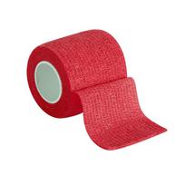 Athletic 4.5m Wrap Tape Self Adhesive Elastic Bandage Elastoplast Sports Protector Knee Finger Ankle Shoulder Tattoo Accessories 2.5cmx4.5m raudona