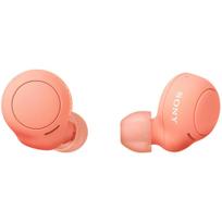 Sony True Wireless Earbuds Lightweight and weighing just with call easy and IPX4 water Coral WF-C500 compact, 5.4g, high-quality quality, pairing,