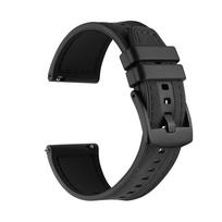 22 mm odos ir silikono dirželis HUAWEI WATCH 4 Pro GT 2 3 SE GT4 46MM / Runner / Ultimate Pakeičiama apyrankė Laikrodžio apyrankė Apyrankė 22mm ruda