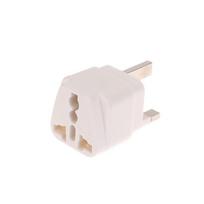 Universal Uk Plug Adapter With 13A Fuse Black/White Travel Adapter 3P Type Power Socket Outlet Uk Eu Il Adapter Us To Uk Plug