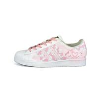 Adidas Originals SUPERSTAR Low top Skateboard Shoes Unisex Pink White EG4958(Team502-) 38⅔