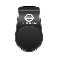 Magnetinis automobilinis telefono laikiklis Stovas Klipsas Automobilio Aksesuarai Nissan sentra Serena maxima Versa Juke Micra rogue tiida x-trail nismo juoda