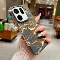 For OPPO Find X9 X9 Pro phone case, wave pattern, borderless design, ultra-thin feel OPPO Find X9 Pro geltona