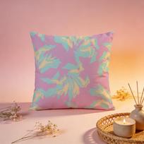 Bold Dopamine Floral Burst Cushion Cover Comfortable Durable Pillow Cover MultiScene for Home Office Car Sofa 30X30cm gray