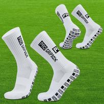Football Grip Socks 39-46 Anti-Slip Sports Socks for Men and Women Perfect for Football Running Cycling Daily Use 4 or 6 Pairs Football Grip Socks
