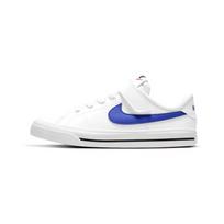 Nike Court Legacy Abrasion Resistant Low top Kids' Skateboarding Shoes White Blue Children Aged 3 7 Years Old DA5381-101 35