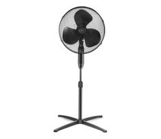 ZEVENTI - Pastatomas ventiliatorius 40W/230V, skersmuo 40 cm, juodas