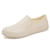 Low-top water shoes women's fashion adult outdoor non-slip waterproof shoes kitchen shallow mouth work rubber shoes women's fashion 36