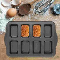 Carbon Steel Mini Loaf Pan for Loaf Pans Baking Bread Muffin Tin Bakeware Kitchen Carbon Steel Loaf Tins Tools pilka