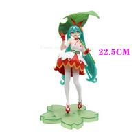 Anime Hatsune Figure Wedding Dress Action Figures Kawaii Swimsuit Vocaloid PVC Collectible Model Toys Girl Gift NO BOX white