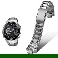 Nerūdijančio plieno laikrodžio apyrankė Casio EDIFICE serijai EQW-M1100 EQW-A1000 laikrodžio dirželis Remonto įrankis Vyriški laikrodžio priedai sidabras