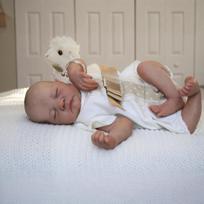 19inch Reborn Baby Soft Body Simulated Baby Reborn Doll 49cm gray
