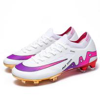 Gold sole football shoes men's low top spikes G spikes students outdoor sports lawn game 35