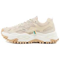 FILA Twine Ma Synthetic Leather Low top Casual Shoes Unisex Light Brown White Korean Style 1RM02760G_920 280
