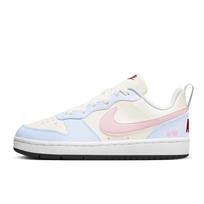 Nike Court Burrow Abrasion Resistant Low top Skateboard Shoes Women's Pink Blue IQ2725-101(TeamY-) 40