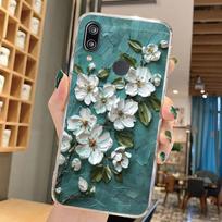 Floral Flower Print Phone Case For Huawei P30 P20 Pro P20 Lite P Smart 2019 Y6S 8A Y7 Honor 9X 4G Soft Clear Silicone Back Cover Honor X6b 5G