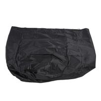 Wood Chipper Shredder Cover Silver Coated Oxford Cloth Dust Proof Rain Proof Leaf Mulcher Cover for Outdoor