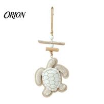 Coastal Wall Decor Lighted Wooden Sea Turtle Decor, Beachy with Warm LEDs, Resin Hanging Luminous Nautical for Balcony Porch & Beach House Decorative Without Light balta