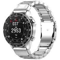ONEQuickFit 26mm 22mm Strap for Garmin MARQ Aviator/Captain Titanium Wristband for Garmin Fenix 8 7 7X 5 Plus 6X Pro Enduro 2 StrapMN QuickFit 22mm sidabras