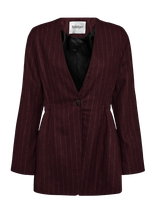 RODEBJER - Rodebjer Pandora Pinstripe - Vieneilės striukės - Burgundiška splava