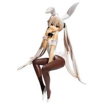 15CM Yosuga no Sora Anime Figure Kasugano Sora Sexy Bunny Girls PVC Action Figure Host Computer Chassis Decor Car Ornaments Playthings No box beige