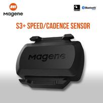 Magene Cadence Sensor Speed S3+ Speedometer ANT+ Bluetooth Computer Compatible with Garmin IGP Bryton  Bike Computer Wireless 1Pc S3 Sensor black