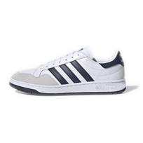 Adidas Originals Team Court Classic Casual Non-Slip Low-Top Skate Shoes Men sneakers White Navy EF6054 46⅔