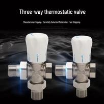 Lianchang Thermostatic Radiator Valve with Manual Adjustment 15mm