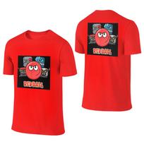 Red Ball 4 The Crew Unisex Tshirt Double Sided Plus Size T Shirts Unisexs Crew Neck Cotton Tees Short Summer Male M black