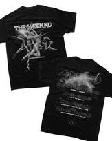 2026 The Weeknd Europos stadiono turo prekių T-shirt 100% Medvilnė Unisex Vyriškas Moteriškas T-shirt Turo L gray