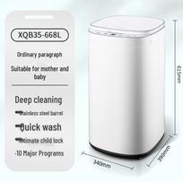 3,5 kg išmanioji automatinė mini skalbimo mašina kūdikių drabužiams su aukštos temperatūros sterilizacija