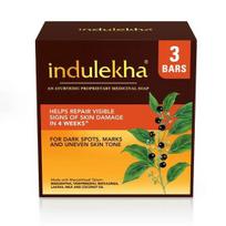 Indulekha Ajurvedinis patentuotas vaistas Muilas 3 vnt. pakuotė; Kiekvienas gabalėlis po 100 g, pakuotės po 300 g