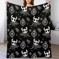 Hollow Knight rašto pledas Vaikams Šiltas Minkštas Prabangus Dizainerio pledai Minkšti Dideli pledai ir apklotai Pikniko pledai 30x40in