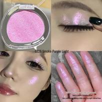LUCKGO Light-Sensitive Highlighter Powder: Fine Shimmer for Brightening and Sculpting - Natural and Affordable Makeup. 9.5g