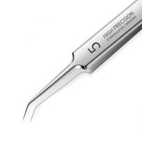 German Ultra-fine No. 5 Cell Pimples Blackhead Clip Tweezers Beauty Salon Special Scraping & Closing Artifact Acne Needle Tools No.2