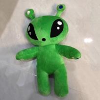 High-Standard 15/35Cm Superior-Grade Green Top-Grade Alien High-Standard Kawaii Top-Grade Plush Play Sets Premium-Quality Cute Superior-Grade Soft 15cm žalia