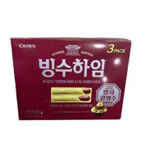 Crown Bingsu Heim Skanūs ledai su traškiais vafliais 852g (284g x 3 dėžutės) brown
