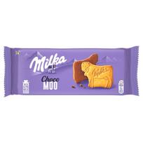 Milka Choco Moo sausainiai, padengti pieniniu šokoladu, 120 g