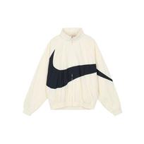 Nike Swoosh vyriškas logotipas austas švarkas 'Coconut Milk' FB7878-113 L kokosas