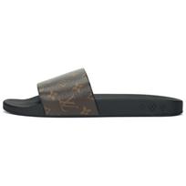 LOUIS VUITTON Waterfront šlepetės vyriškos juodos rudos 1A3PSB 44 gray