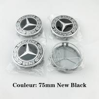Hot 4PCS 75mm Car Wheel Center Hub Caps Cover For Mercedes Benz G W204 W212 B/C/E/S Class A Class C200L GLC GLK CLA Accessories NL3