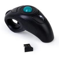 Digital 2.4GHz Wireless Trackball Mouse Ergonomic Design Finger Using Track Ball Mouse Handheld Optical Mice for Android TV PC juoda