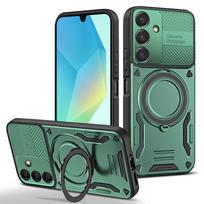 Magnetinis šarvuotas dėklas, skirtas Samsung Galaxy A05 A05S A06 A07 A12 A13 A14 A15 A16 A17 A25 A26 A33 A35 A55 A56 4G 5G, su žiedu ir laikikliu Galaxy A16 blue