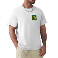 Mcdo TShirt custom tshirts korean fashion baggy shirts t shirts for men graphic S